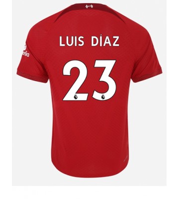 Liverpool Luis Diaz #23 Hjemmedrakt 2022-23 Kortermet